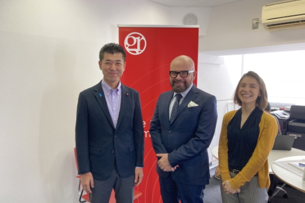 "Brand New Japan, designed by the Constitutional Democratic Party" with Kenta Izumi