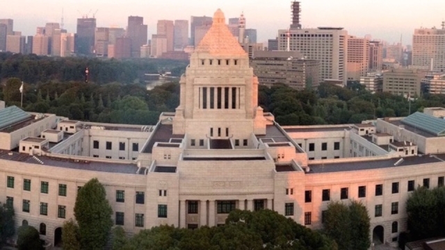 Diet Bldg sunset